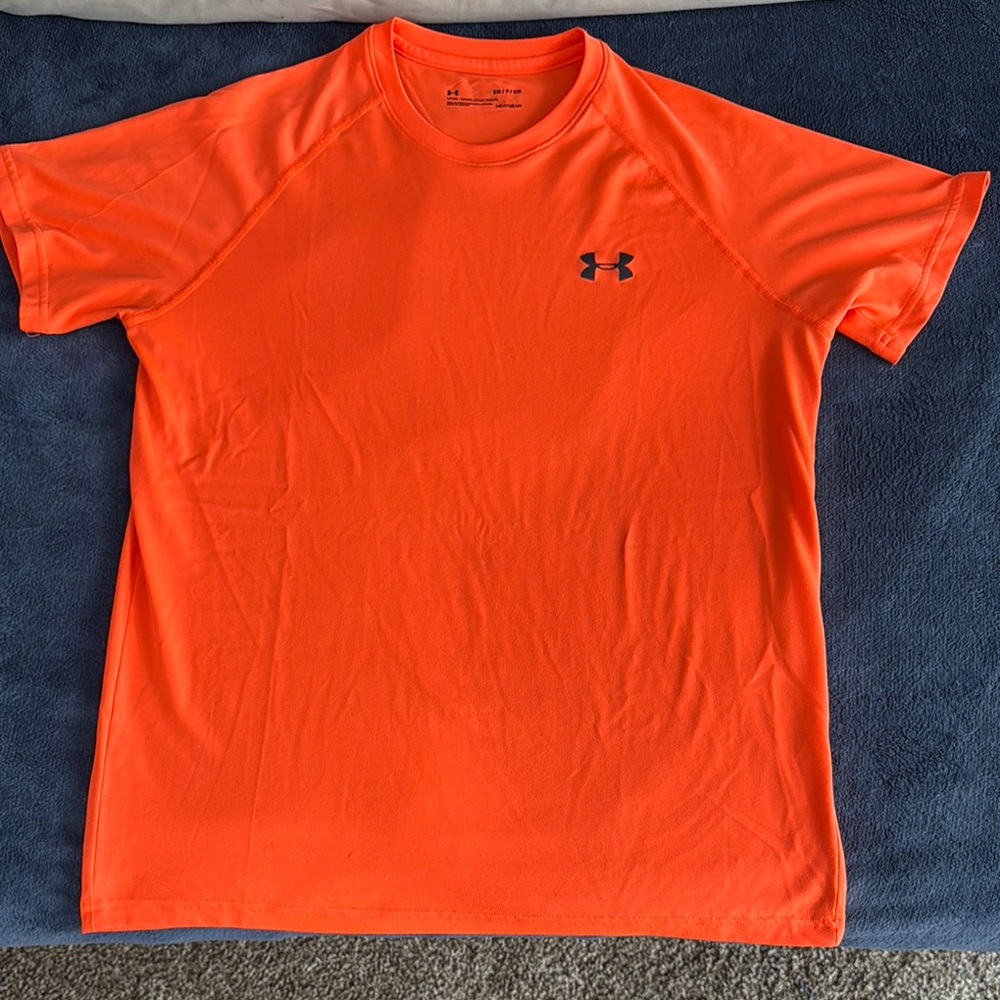 Under Armour Men's Orange T-Shirt